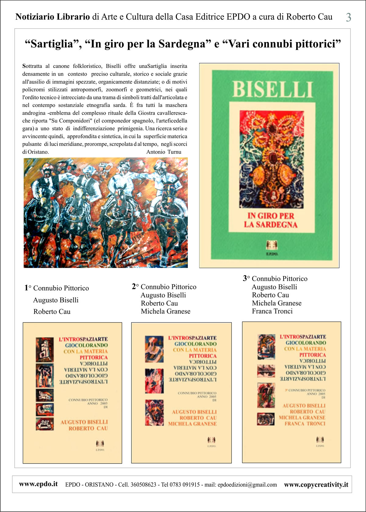 Notiziario Librairio EPDO - Augusto Biselli